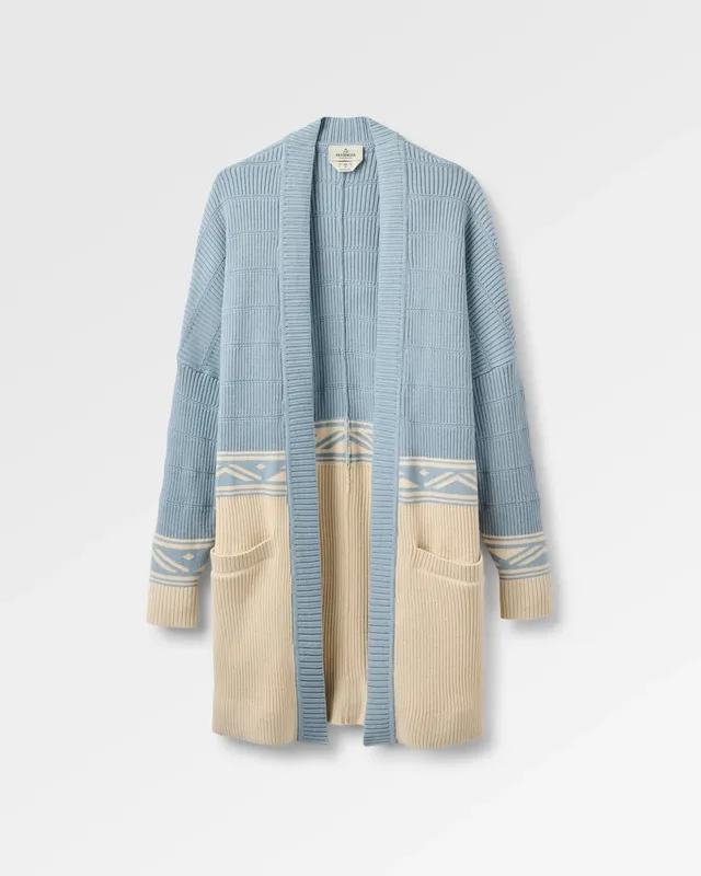 Passenger Clothing Nurture Cotton Cardigan - Faded Denim