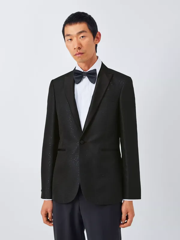 John Lewis Single Breasted Embellished Dinner Jacket