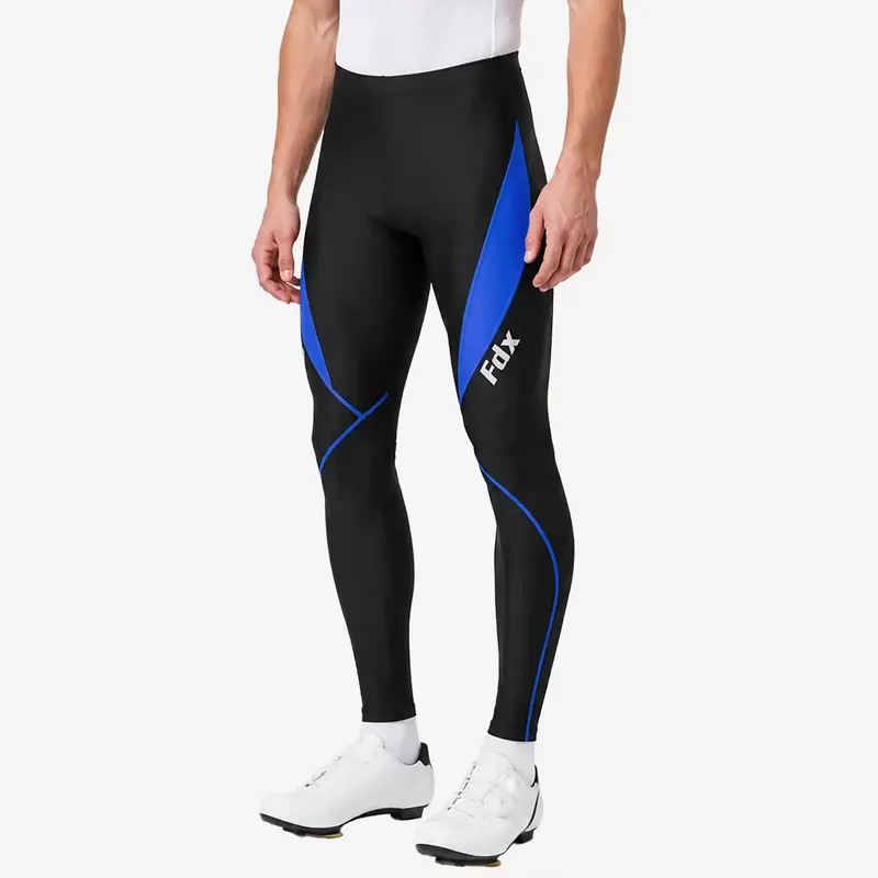 FDX Men's Viper Cycling Tights 3D Padded Thermal Trousers for Cold Weather