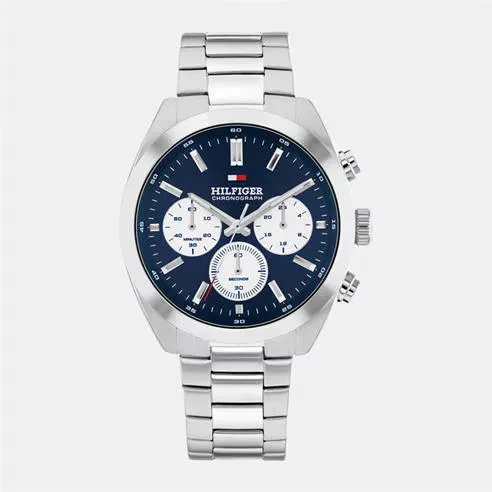Tommy Hilfiger Men's Hudson 40mm Stainless Steel Chronograph Analogue Quartz Watch