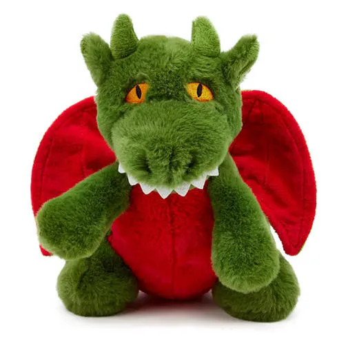 Zappi Co Team Zappi Co Dragon Green Soft Toy 21 cm ECO