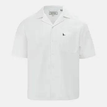 Jack Wills Men's Patterned Short Sleeve Shirt