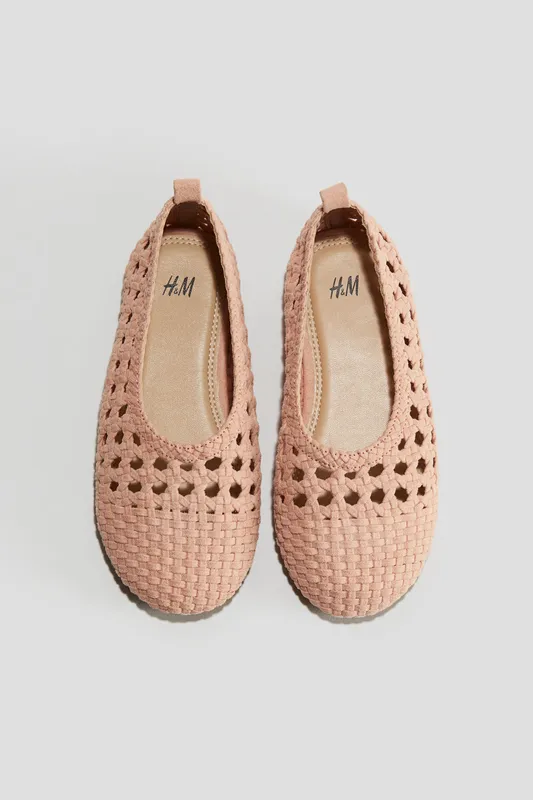 Handmade ballet pumps