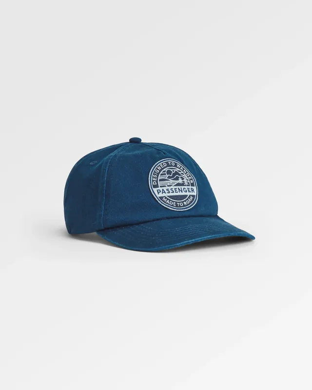 Passenger Clothing Odyssey 5 Panel Cap - Rich Navy