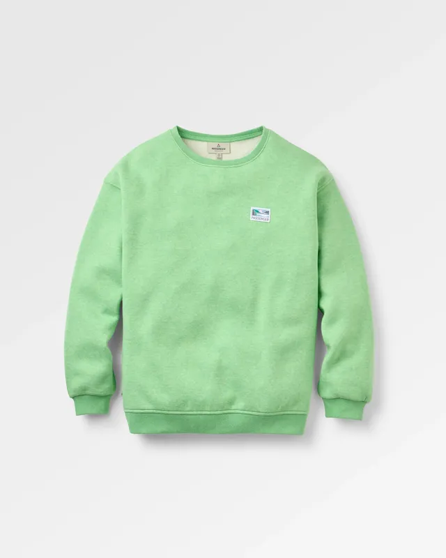 Passenger Clothing Legacy Sweatshirt - True Green Marl