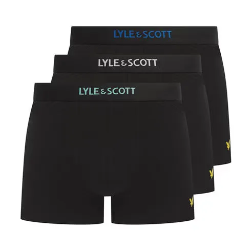 Lyle and Scott Men's Cotton 3 Pack Trunks