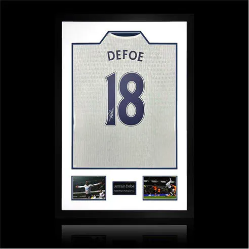 The Fan Cave Jermain Defoe Signed Tottenham Hotspur Shirt