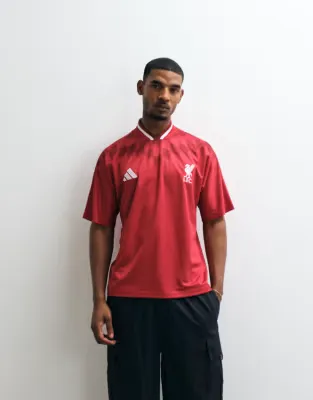 adidas Football Liverpool 26/27 stadium t-shirt in red
