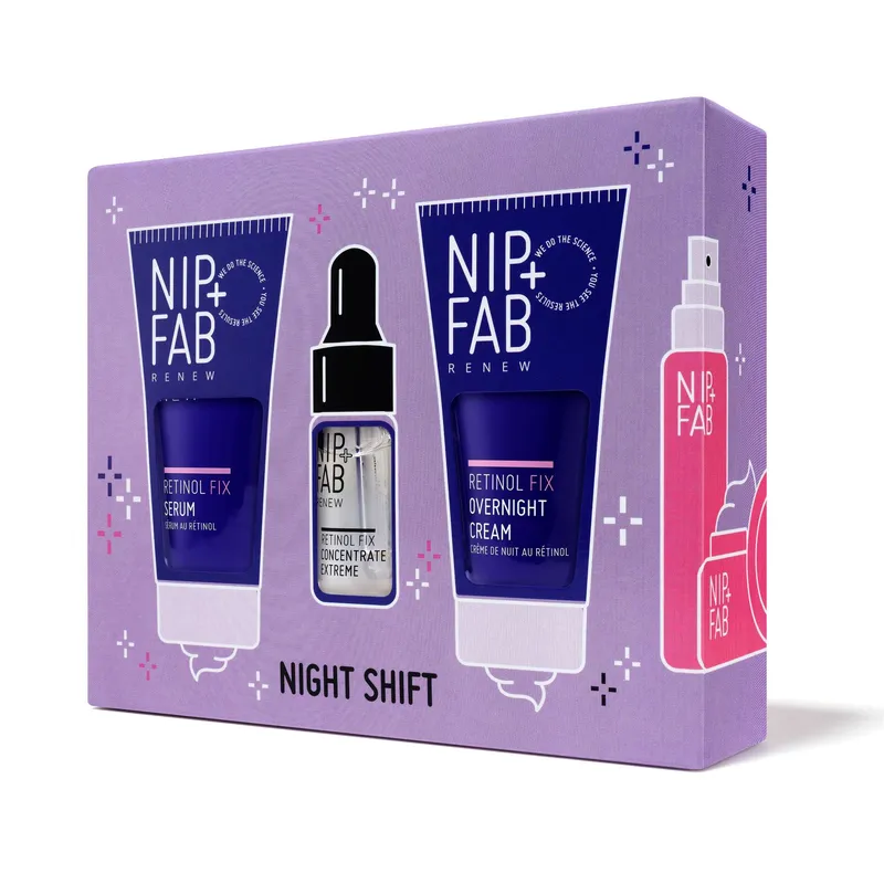 Nip + Fab Night Shift Deluxe Trio