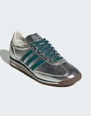 SL 72 OG trainers in metallic and green