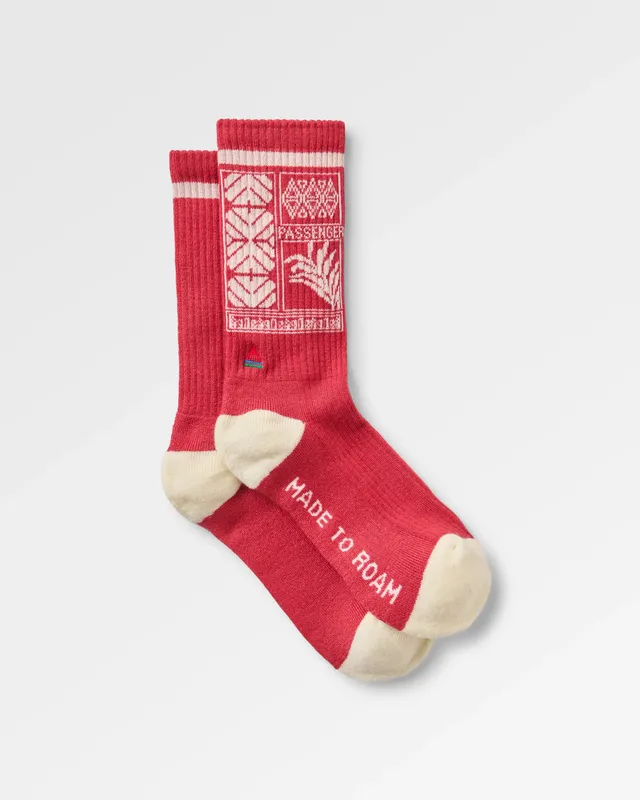 Passenger Clothing Thuring Merino Socks - Redwood