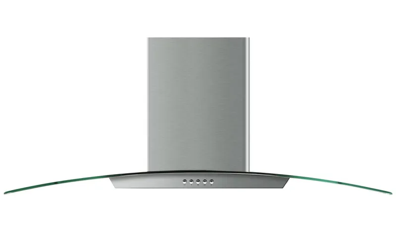 Bush BGH90SS 90cm Chimney Cooker Hood - Stainless Steel