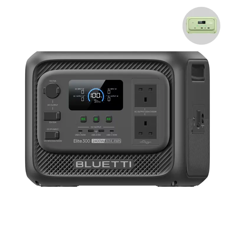BLUETTI Elite 300 Portable Power Station, 3014.4Wh Capacity for Home Backup,Camping & RV