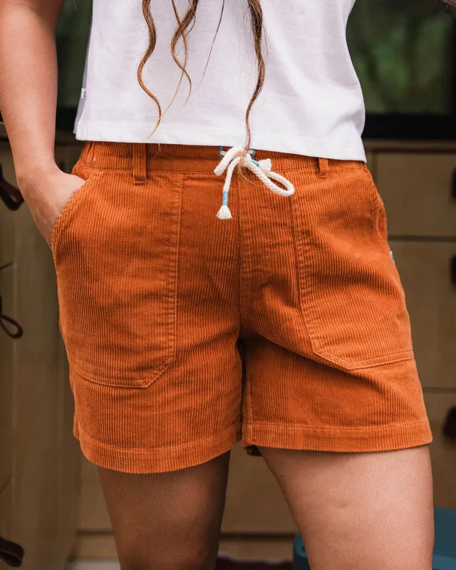 Passenger Clothing Avian Cord Short - Sunset Orange