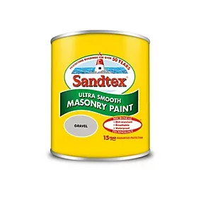 Sandtex Gravel Ultra smooth Masonry paint, 150ml Tester pot