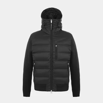 Arctic Army Men's Hooded Long Sleeve Hybrid Jacket