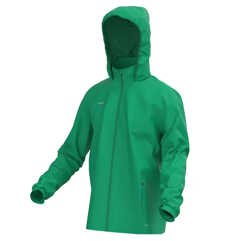 KIPSTA Adult football rain jacket, Viralto Club green