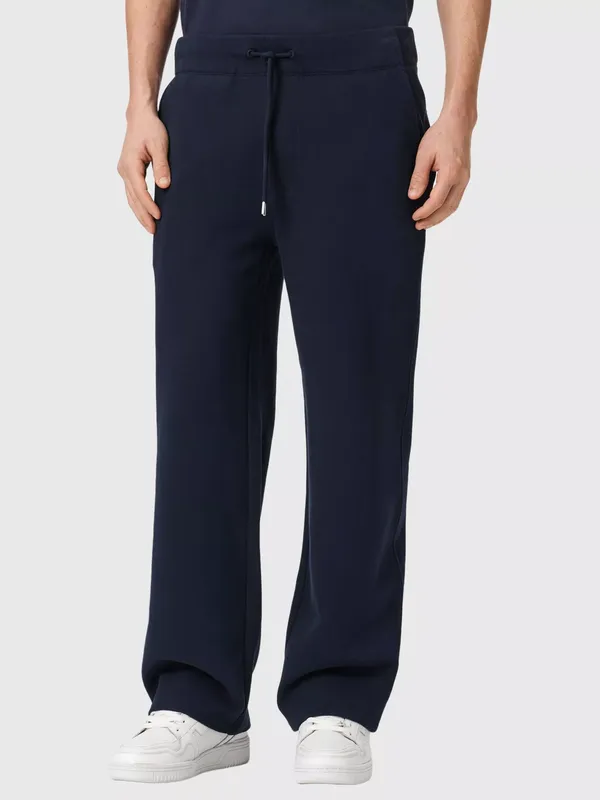 AllSaints Asher Cotton Joggers, Sapphire Blue