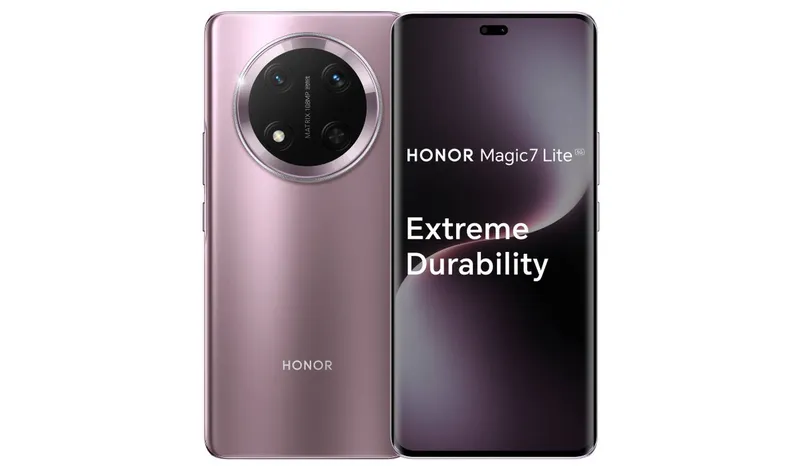 SIM Free HONOR Magic7 Lite 5G 512GB AI Mobile Phone - Purple
