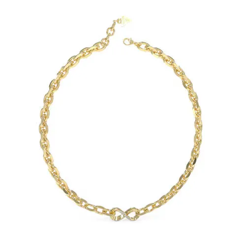 Guess Women's Endless Dream Stainless Steel Chain Necklace