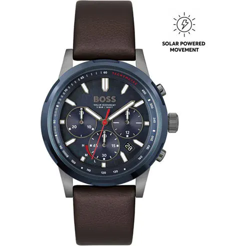 Boss Men's Solgrade Solar Powered Chronograph 44mm Analogue Quartz Watch