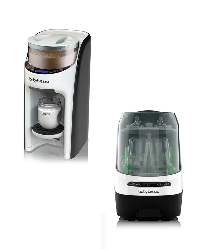 Brezza Baby Brezza Formula Pro & Bottle Washer Pro Bundle - White