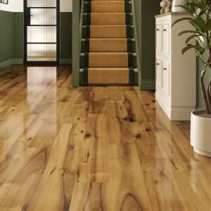 High Gloss Hickory Bravo Medium Oak 8mm Laminate Flooring - 2.2m2