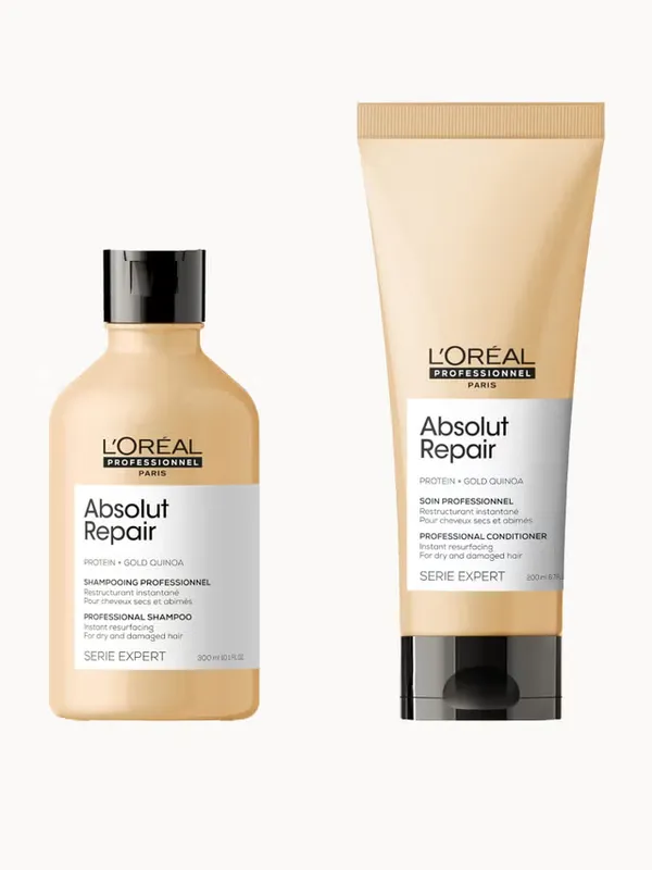 L'Oreal Professionnel Absolut Repair Hydrating Shampoo & Conditioner Dry Hair