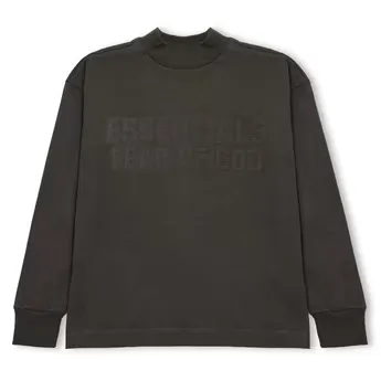 Fear Of God Essentials Unisex Kids' Long Sleeve Oversized Fit T-Shirt