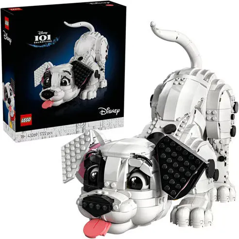 LEGO® Disney 101 Dalmatians Puppy Nostalgic Gift-Giving Idea for Adults 43269