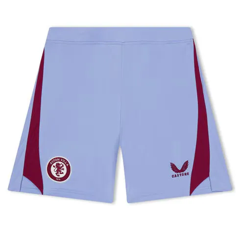 Castore Unisex Kids' AVFC Domestic Replica Football Shorts