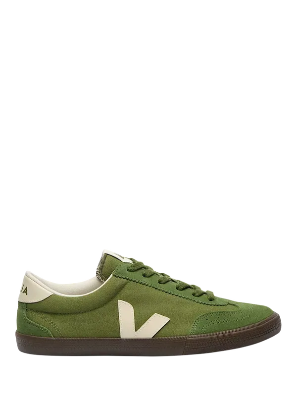 VEJA Volley Canvas Trainers, Khaki
