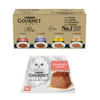Gourmet Perle Wet Cat Food + 12 x 57g Gourmet Wet Cat Food Free! *