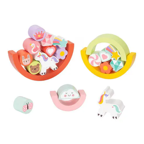 Tooky Toy Unicorn Balance Stacker