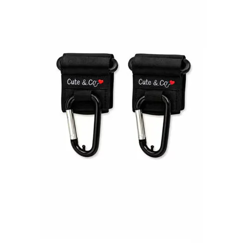 Cute and Co Cute & Co Baby Pushchair Carabiner Straps