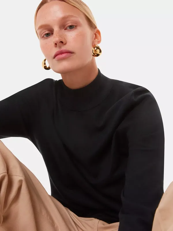 Whistles Mira Funnel Neck Jumper