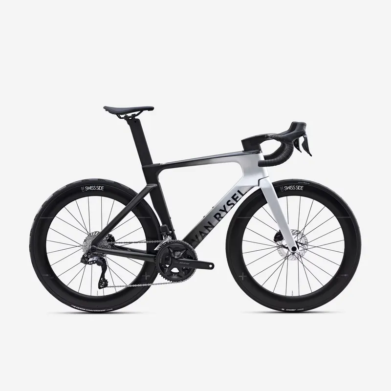 VAN RYSEL Road Bike RCR-F Pro Shimano 105 Di2 12V - Grey