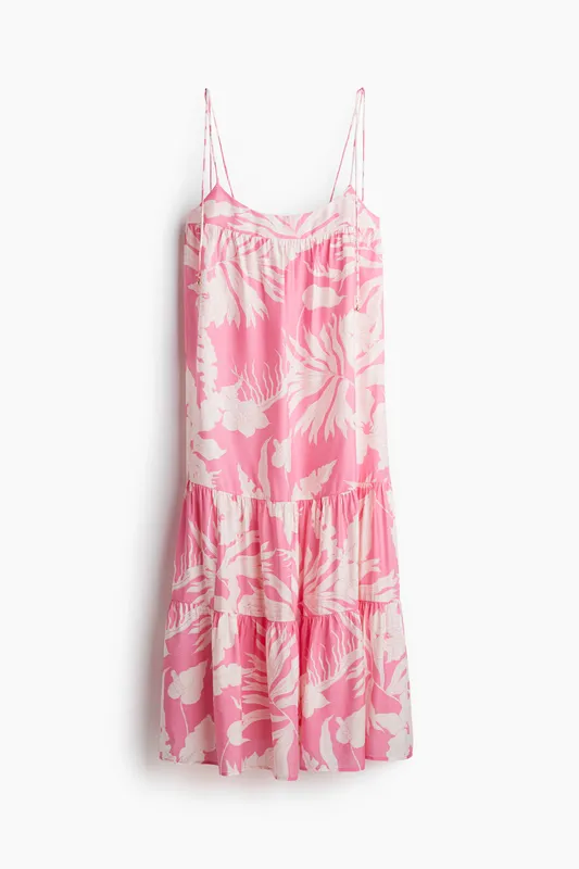 Tie-strap maxi dress