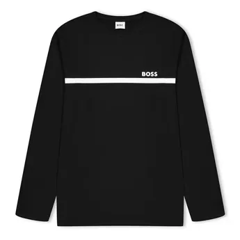Boss Kids Long-Sleeve T-Shirt, Small Logo Design