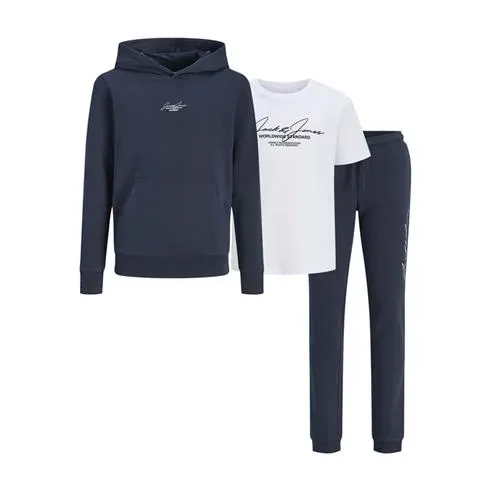 Jack and Jones Kids' Caleb Triple Set Fleece Tracksuit