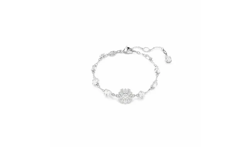 Swarovski Rhodium Plated Crystal Idyilla Bracelet
