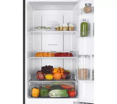 HOOVER HOCH1T518EBK 50/50 Fridge Freezer - Black