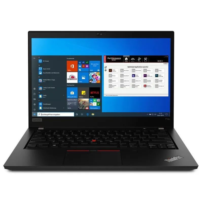 Lenovo ThinkPad T14s G2 14-inch (2021) - Core i7 - Gen 11 (G) - 32GB - SSD 256 GB QWERTY - English – Refurbished, Excellent