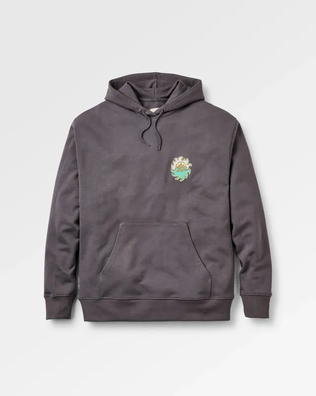 Passenger Clothing Dune Relaxed Fit Hoodie - Charcoal