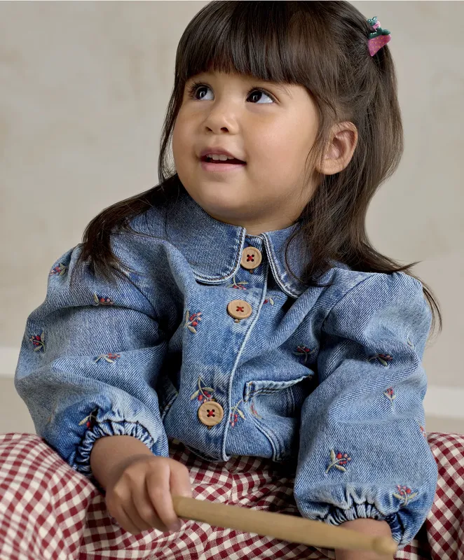 Mamas & Papas Berry Denim Jacket