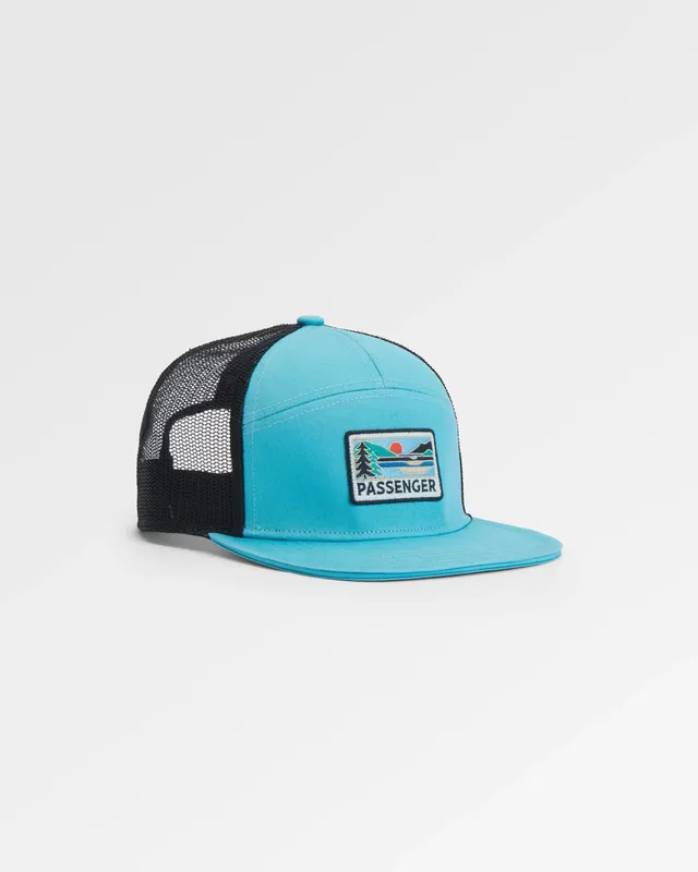 Passenger Clothing Roamer 7 Panel Cotton Trucker Cap - Arctic