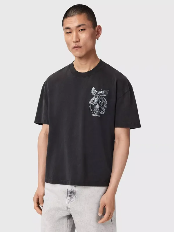 AllSaints Seraph Cotton Loose Fit T-Shirt