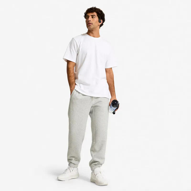 DOMYOS Men's Warm Jogging Bottoms - Grey
