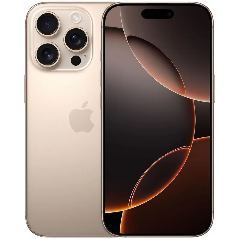 iPhone 16 Pro – Refurbished, Excellent, Desert Titanium, 256 GB