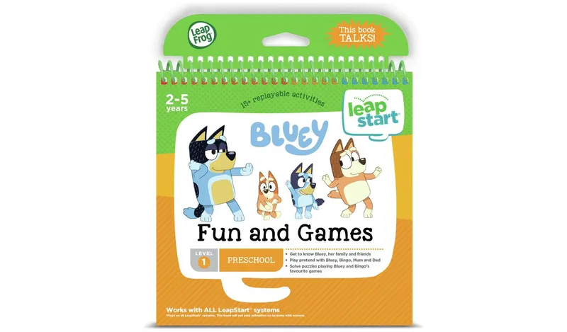 LeapFrog Leapstart Bluey Fun And Games 
